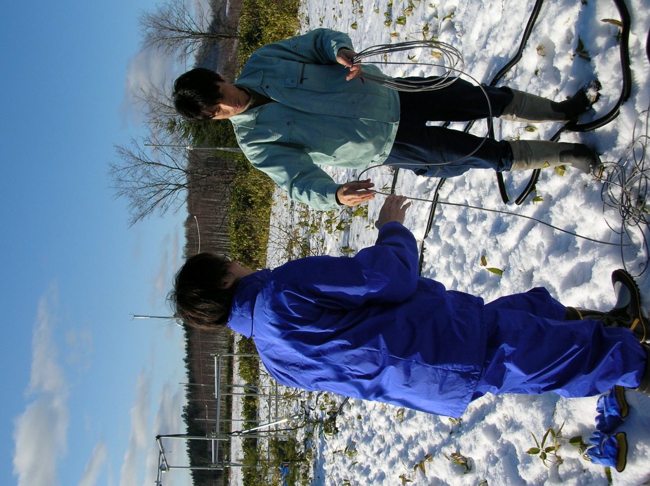 �P�[�u���ݒu